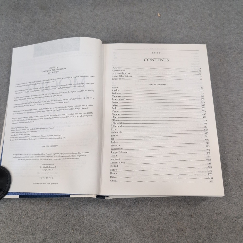 The Moody Bible Commentary Michael Rydelnik Michael Vanlaningham Hardcover Book - Picture 5 of 9